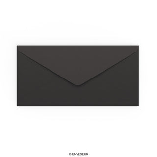 Černá obálka 110x220 mm (DL)