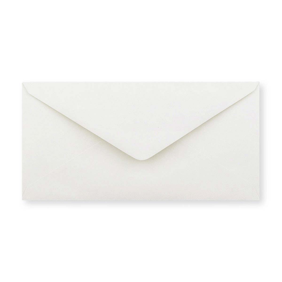 DL White Gummed V-Flap Envelope (110 x 220mm)
