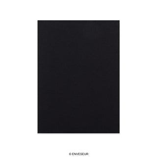 Černá Obálka s Kartonovou Zadní Stěnou 229x162 mm (C5)