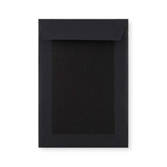 C5 Black Board Back Peel & Seal Envelope (229 x 162mm)