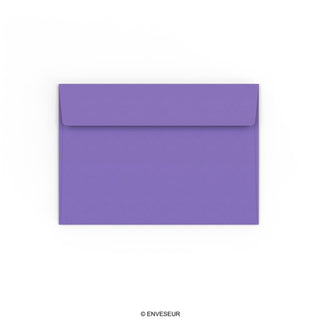 Fialová obálka 114x162 mm (C6)