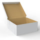 White Cardboard Boxes White 300 x 300 x 150 mm
