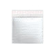 Matt Bubble Bag Mailers Silver 165 x 165 mm