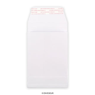 White gusset envelope 162x114x25 mm (C6)
