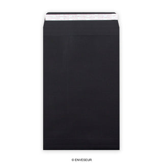 Black gusset envelope 324x229x25 mm (C4)