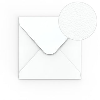 White Hammer Gummed V-Flap Envelope (155 x 155mm)