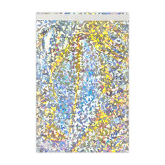 Holographic Finish Foil Bags Silver Holographic 229 x 162 mm (C5)