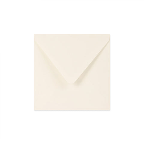 Paper Lined Envelopes Ivory + Gold Foil 160 x 160 mm