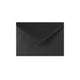 Paper Lined Envelopes Black + Gold Foil 114 x 162 mm (C6)
